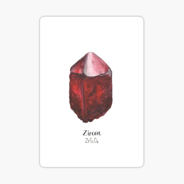 Zircon Sticker