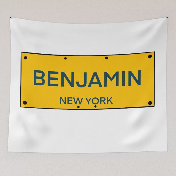 Item preview, New York License Plate Name Benjamin designed and sold by LinhlyHarwell13.