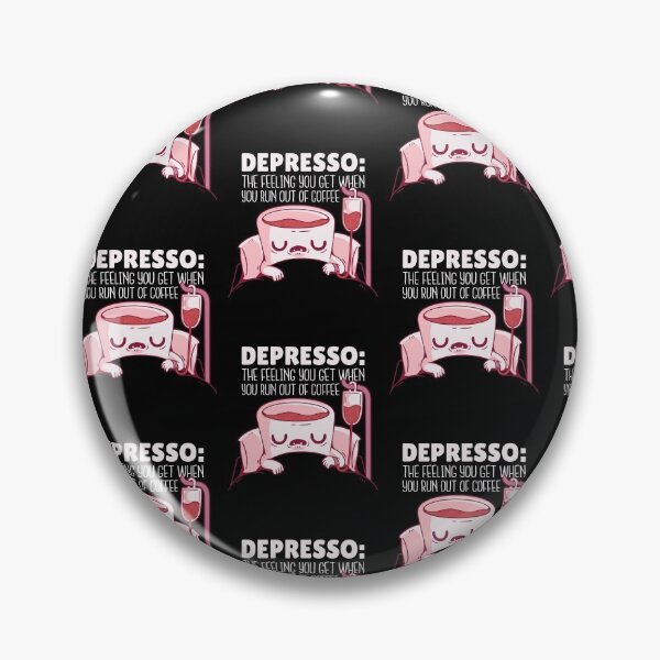 Artikelvorschau, Funny Depresso entworfen und verkauft von DavinciStore21.