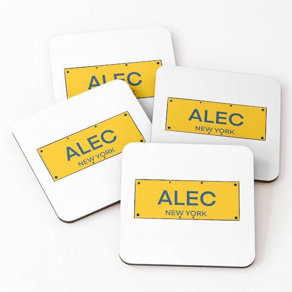 Artikelvorschau, New York Kennzeichen Name Alec entworfen und verkauft von LinhlyHarwell13.
