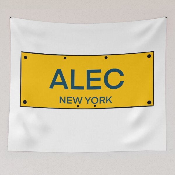 Artikelvorschau, New York Kennzeichen Name Alec entworfen und verkauft von LinhlyHarwell13.