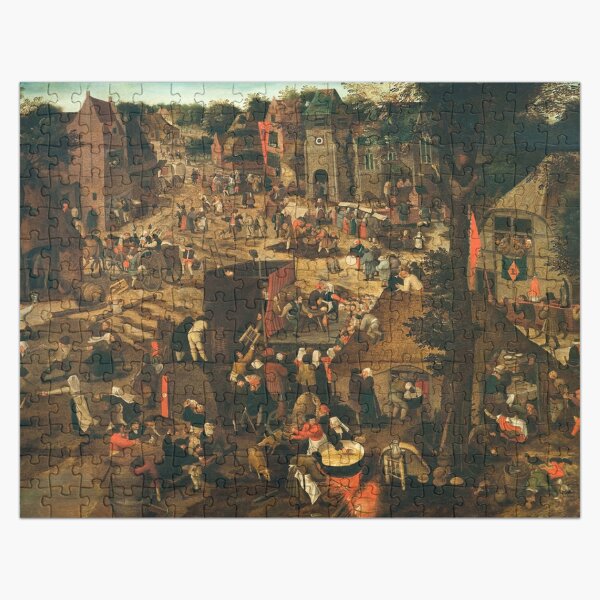 Item preview, Pieter Brueghel The Younger - A Village Fair  designed and sold by vakashop.