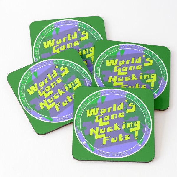 Item preview, World's Gone Nucking Futz ! designed and sold by InterestingImag.