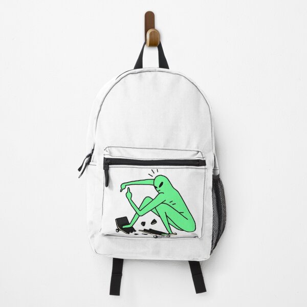 Item preview, Cute alien skating illustration designed and sold by BrentVergote.