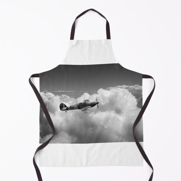 Item preview, Hawker Hurricane above clouds B&W version designed and sold by Flight Artworks.
