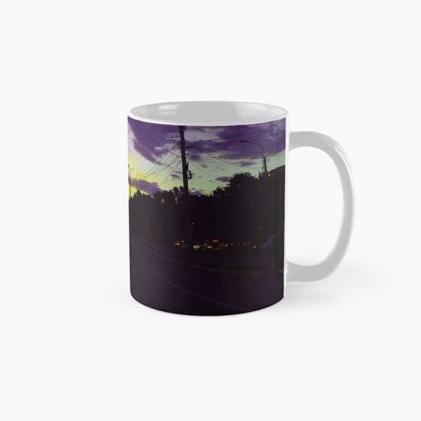 Item preview, Yellow and purple city sky designed and sold by IlonaP99.