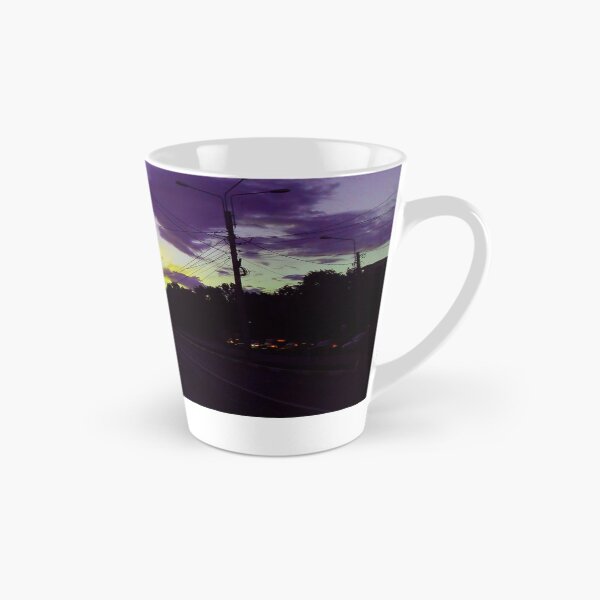 Item preview, Yellow and purple city sky designed and sold by IlonaP99.