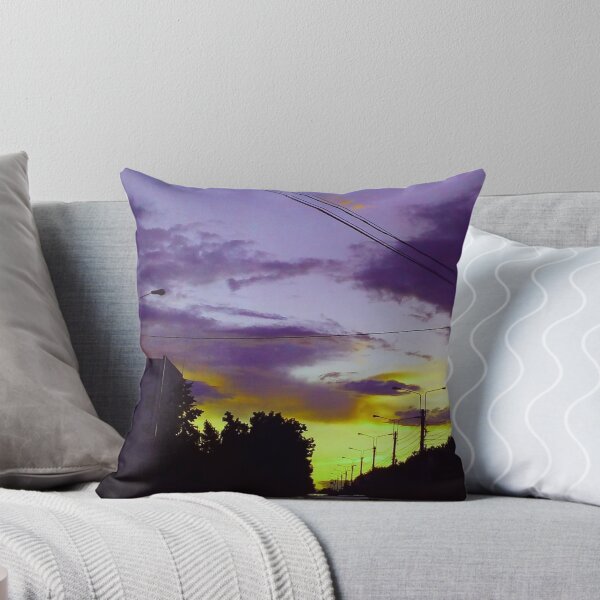 Item preview, Yellow and purple city sky designed and sold by IlonaP99.