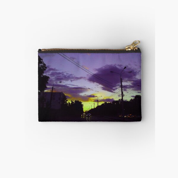 Item preview, Yellow and purple city sky designed and sold by IlonaP99.