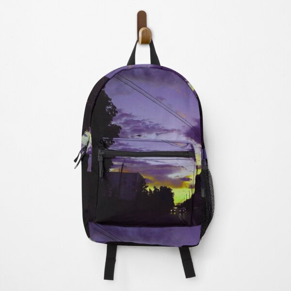 Item preview, Yellow and purple city sky designed and sold by IlonaP99.