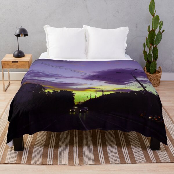 Item preview, Yellow and purple city sky designed and sold by IlonaP99.