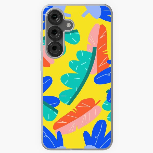 Primary Floral  Samsung Galaxy Soft Case