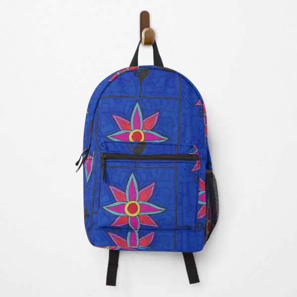 Item preview, Red and Blue Flower designed and sold by JaySnellingArt.