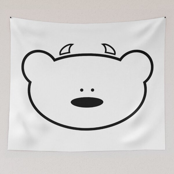 Item preview, Funny Teddy Bear with Devil Horns designed and sold by chrisbears.