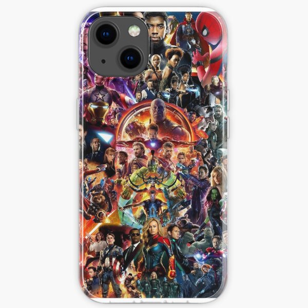 the best super heroes iPhone Soft Case