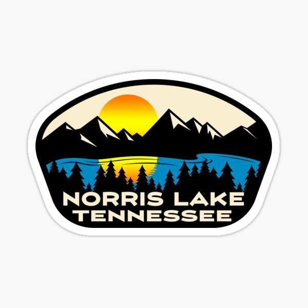 Summer Vector Clipart Cricut dxf png Cut File eps Norris Lake Map SVG Norris Lake Tennessee Svg