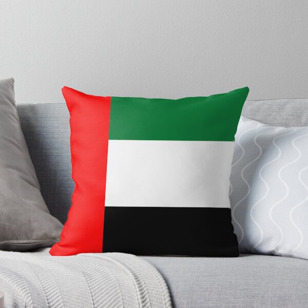 Item preview, Bandera cuadrada de Emiratos Árabes Unidos designed and sold by P-I-R.