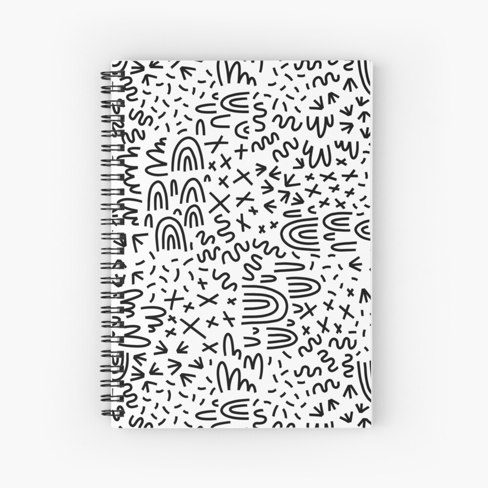 Item preview, Spiral Notebook designed and sold by AR-GlitterFairy.