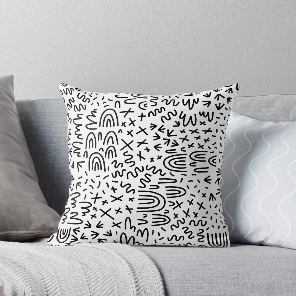 Item preview, Throw Pillow designed and sold by AR-GlitterFairy.