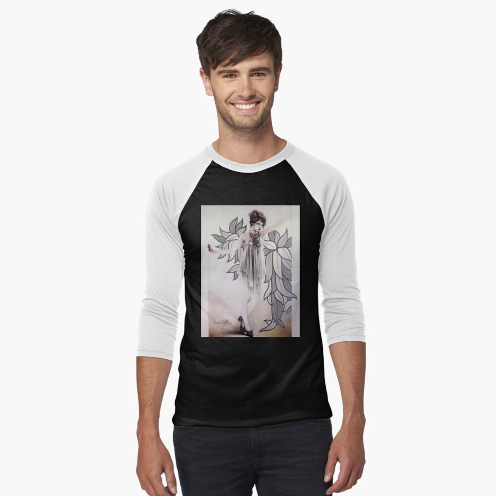 Item preview, Baseball ¾ Sleeve T-Shirt designed and sold by sara-moon.