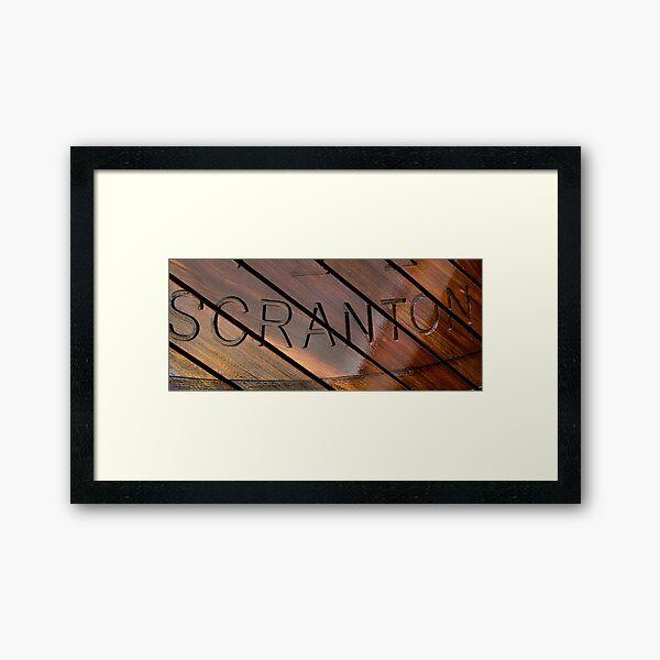 Scranton Framed Art Print