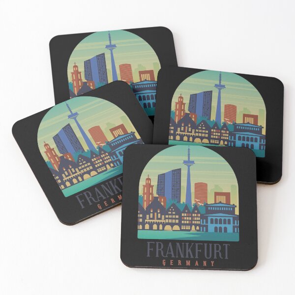 Item preview, Frankfurt Germany Skyline designed and sold by DavinciStore21.