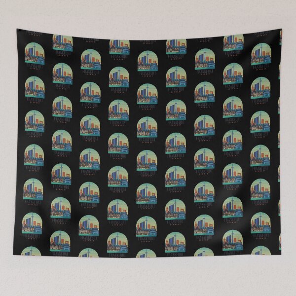 Item preview, Frankfurt Germany Skyline designed and sold by DavinciStore21.