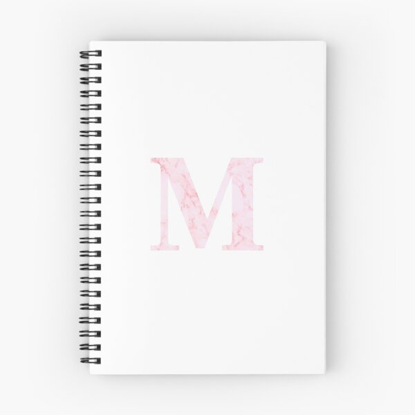 Item preview, M Pink Marble Letter designed and sold by kenziewcreative.
