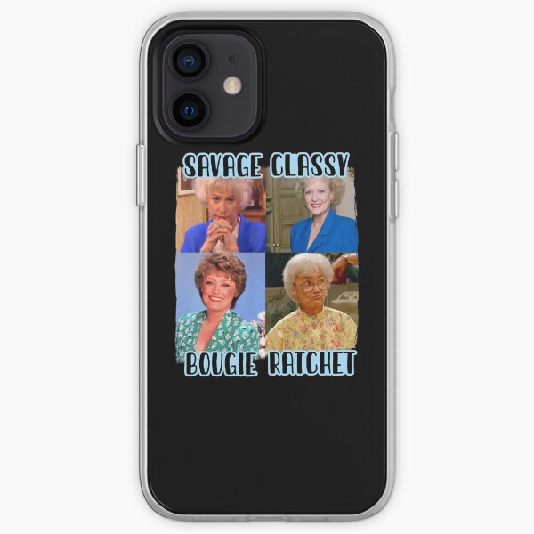Savage funny golden girls Blanche rose Dorothy Sophia Miami funny Cheesecake shady pines quote iPhone Soft Case