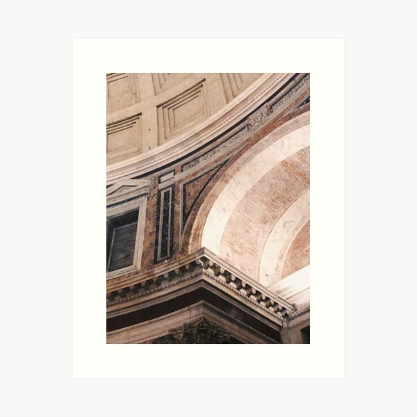 Curved Architecture Art Print