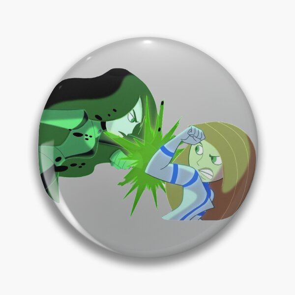 Item preview, Kim Possible and Shego Fight designed and sold by ajuly.