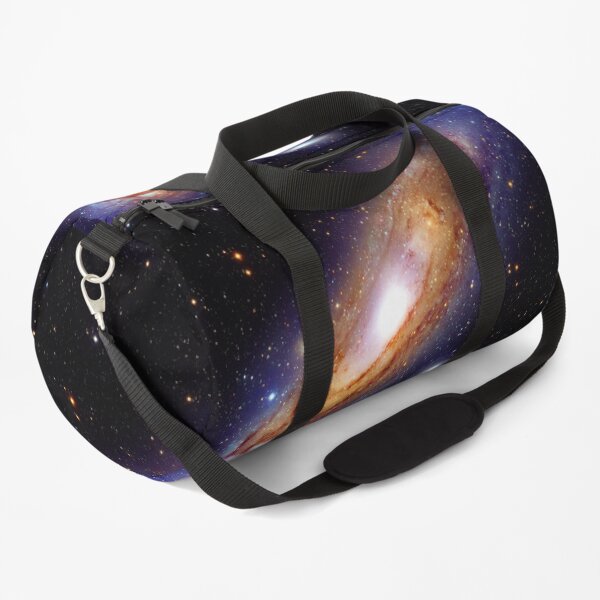 The Andromeda Galaxy (M31, NGC 224) in High Resolution. Nasa Hubble Space Telescope Astronomy Photo Duffle Bag