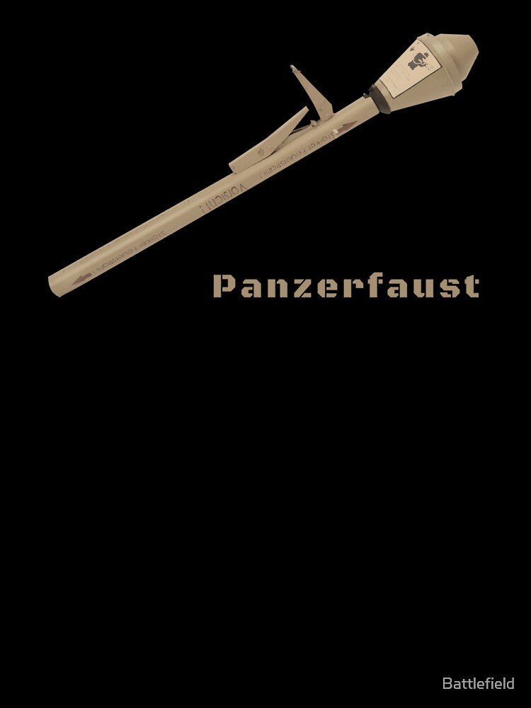 German Wwii Panzerfaust 60m Anti Tank Rocket Launcher Kids T Shirt By Battlefield Redbubble - german battlefield roblox