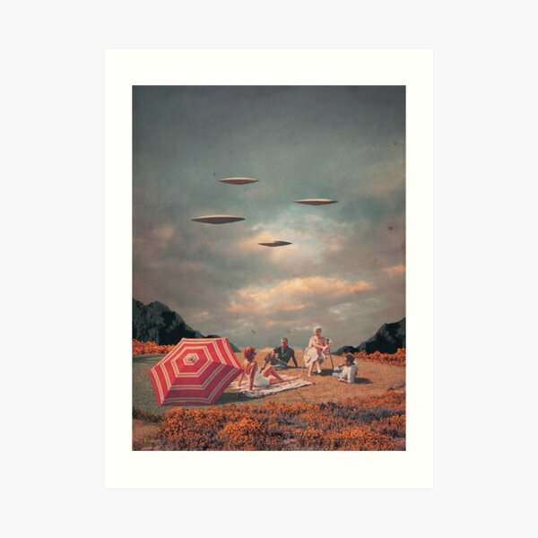Pretend They Never Came Art Print