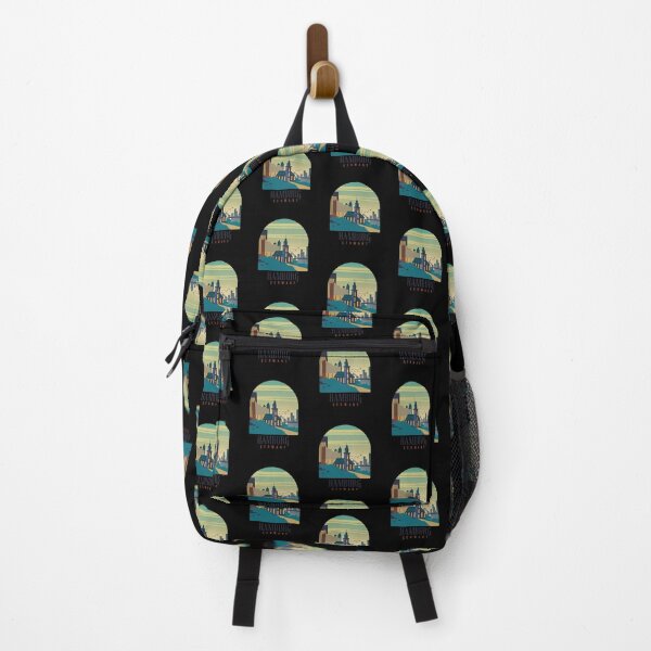 Item preview, Hamburg Germany Skyline Design designed and sold by DavinciStore21.
