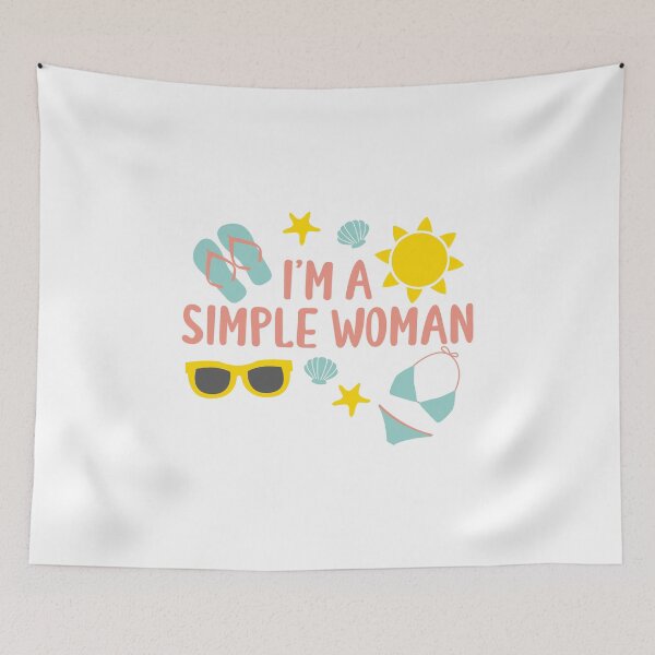 Item preview, I'm a simple woman designed and sold by nmdesigns1.