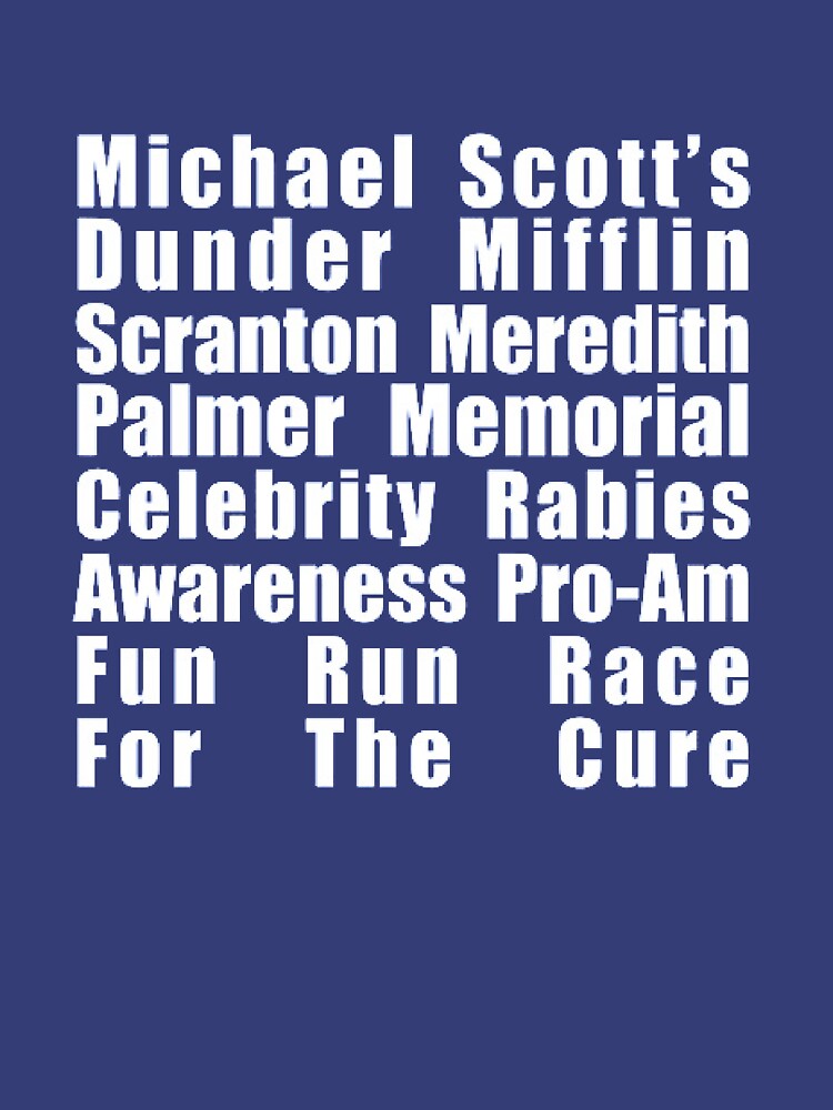 Dunder Mifflin Fun Run by unbearablybleak
