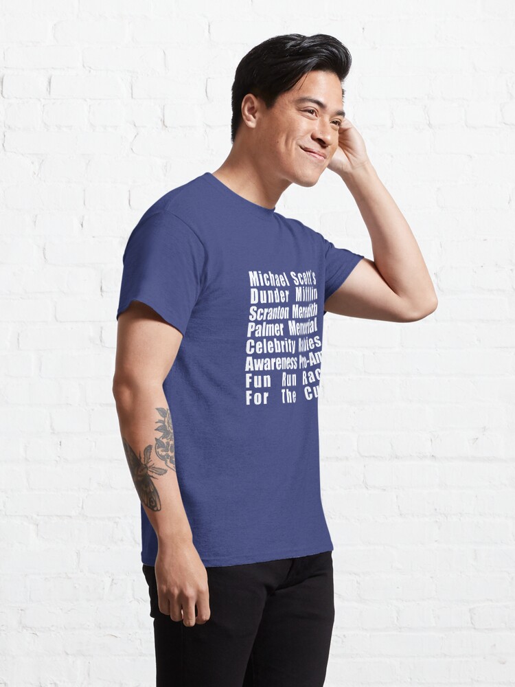 Alternate view of Dunder Mifflin Fun Run Classic T-Shirt