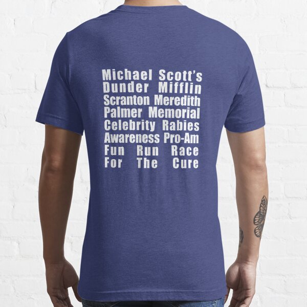 Dunder Mifflin Fun Run T-shirt essentiel