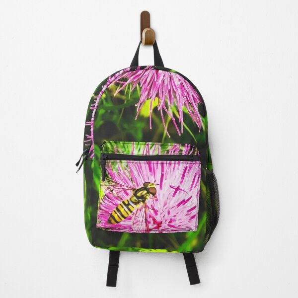 Item preview, Flower | Bee | Hexagon | pink | floral designed and sold by aloresarts.