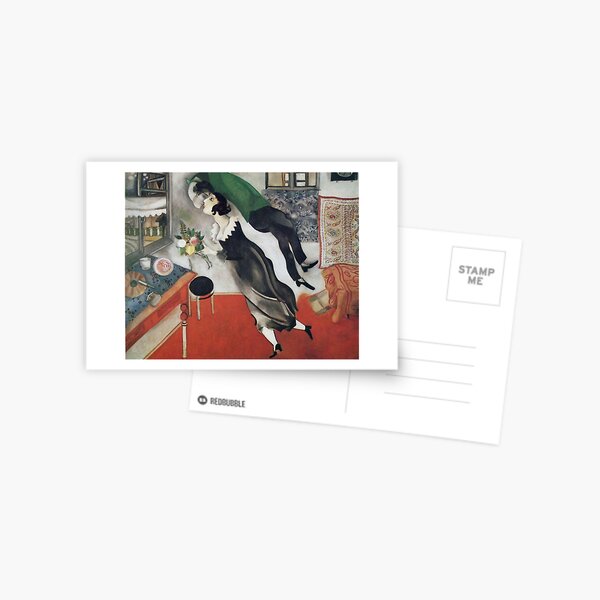 The Birthday (1915) by Marc Chagall Postcard