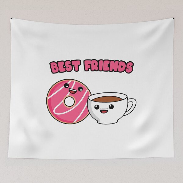 Item preview, Best friends donut & coffee designed and sold by nmdesigns1.