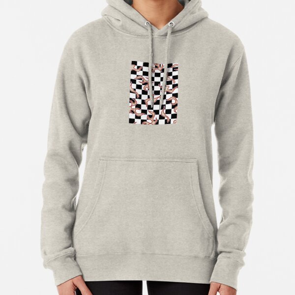checkered thrasher hoodie