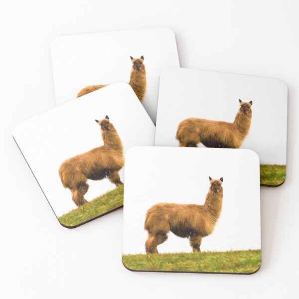 Item preview, Alpaca Hairy With Long Hair Looking To Camera designed and sold by acceleratorhams.