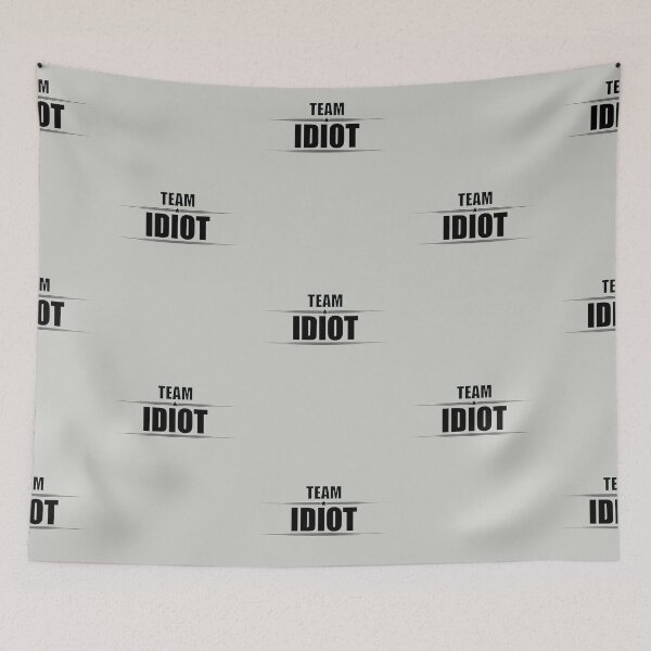 Item preview, TEAM IDIOT designed and sold by Madjack Tees Kiwi SuperStore.