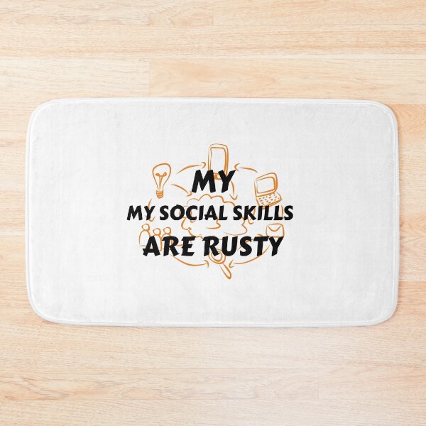Item preview, My Social Skills Are Rusty, Funny Quote Shirt. designed and sold by Oussluka.