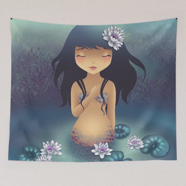 Item preview, Poppie Water Lily designed and sold by Seeaneart.
