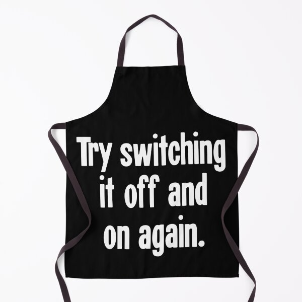 Item preview, Try Switching It Off and On Again designed and sold by Good-Looking Corpse.