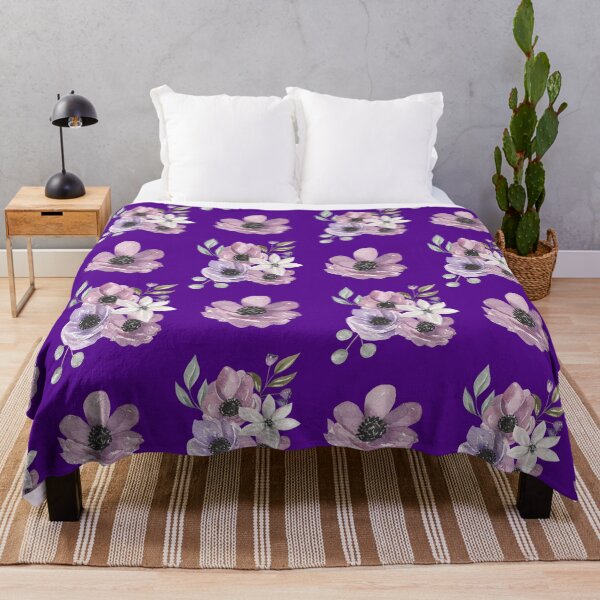 Item preview, Purple Watercolour Poppy's designed and sold by Brenton Golley.