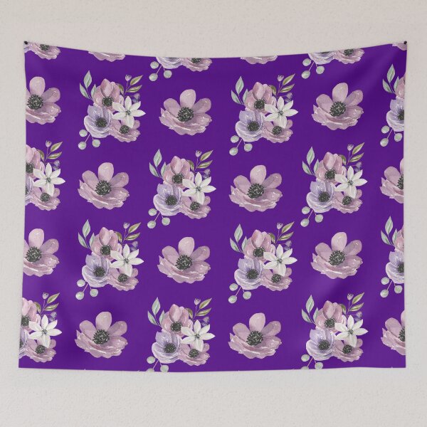 Item preview, Purple Watercolour Poppy's designed and sold by Brenton Golley.